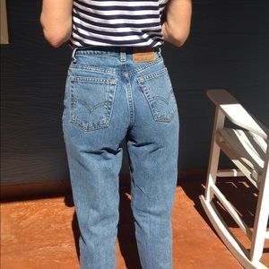 Levi's Strauss vintage new blue slim jeans